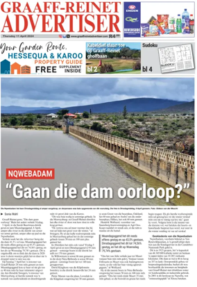 Cover of Graaff-Reinet Advertiser