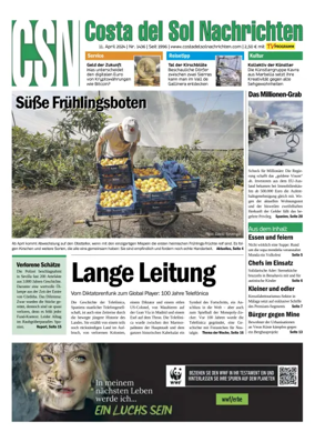 Cover of Costa del Sol Nachrichten