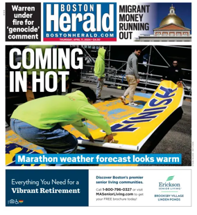 Cover of Boston Herald