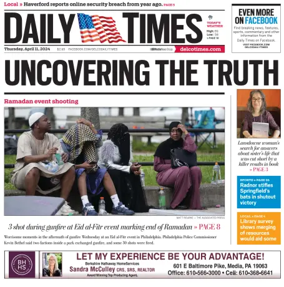 Cover of Daily Times (Primos, PA)