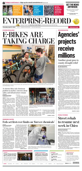 Cover of Enterprise-Record (Chico)