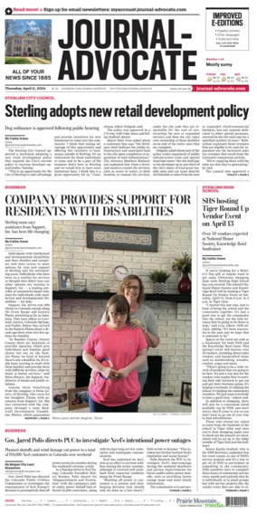 Cover of Journal-Advocate (Sterling)