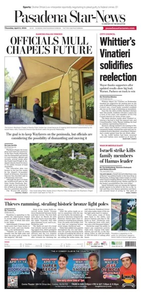 Cover of Pasadena Star-News