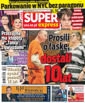 Cover of Super Express Nowy Jork