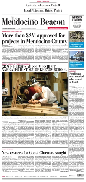 Cover of The Mendocino Beacon