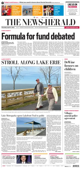 Cover of The News Herald (Willoughby, OH)