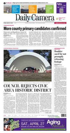 Cover of Daily Camera (Boulder)