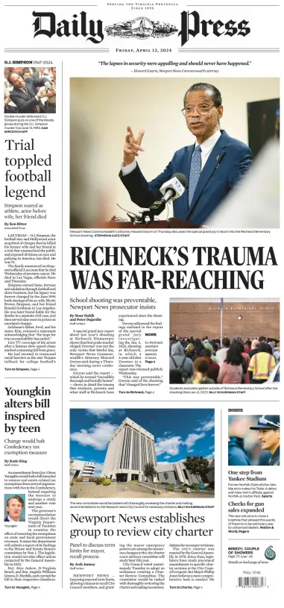 Cover of Daily Press