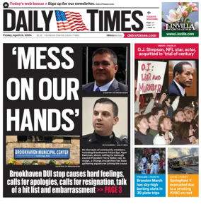 Cover of Daily Times (Primos, PA)