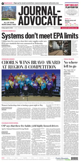 Cover of Journal-Advocate (Sterling)