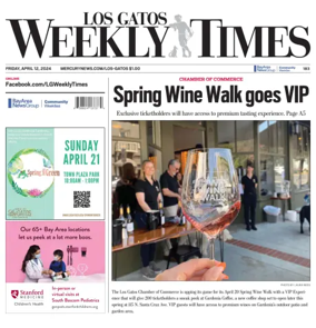 Cover of Los Gatos Weekly Times