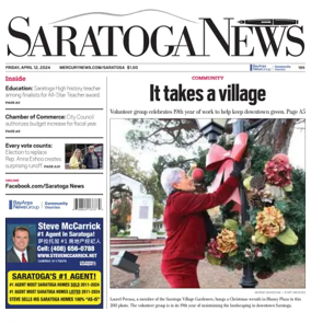 Cover of Saratoga News