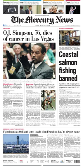 Cover of The Mercury News Weekend