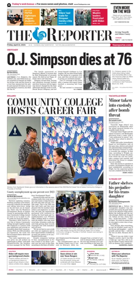 Cover of The Reporter (Vacaville)