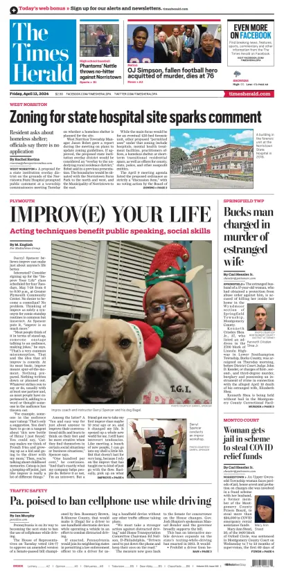 Cover of The Times Herald (Norristown, PA)