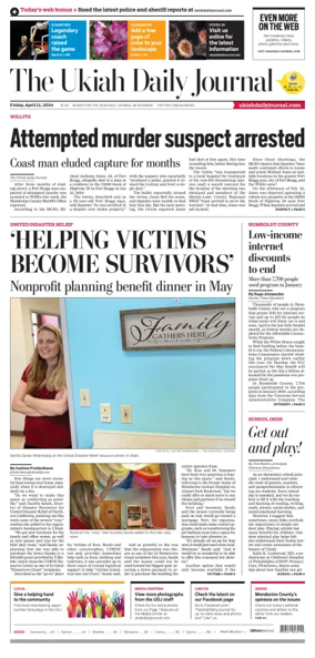 Cover of The Ukiah Daily Journal