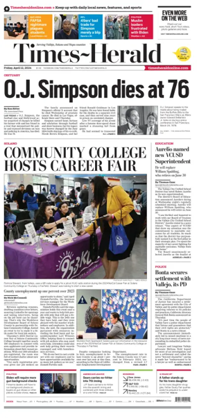 Cover of Times-Herald (Vallejo)