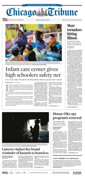 Cover of Chicago Tribune