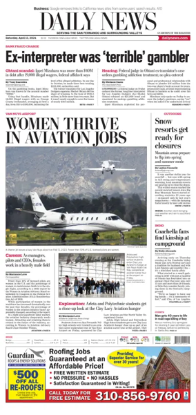 Cover of Daily News (Los Angeles)