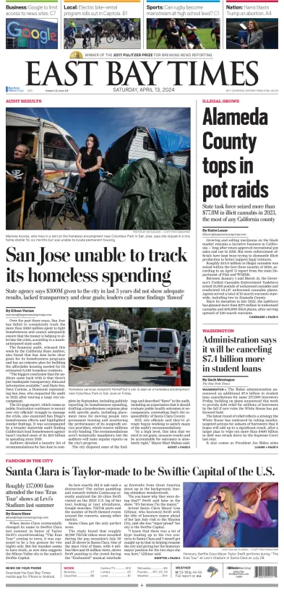 Cover of East Bay Times