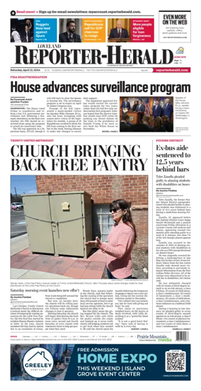 Cover of Loveland Reporter-Herald