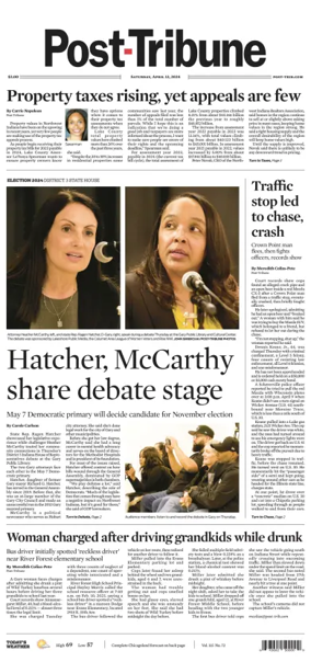 Cover of Post-Tribune