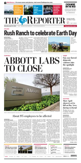 Cover of The Reporter (Vacaville)