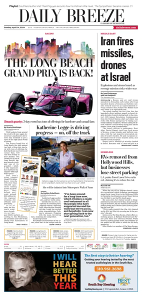 Cover of Daily Breeze (Torrance)