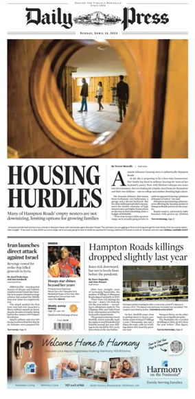 Cover of Daily Press (Sunday)