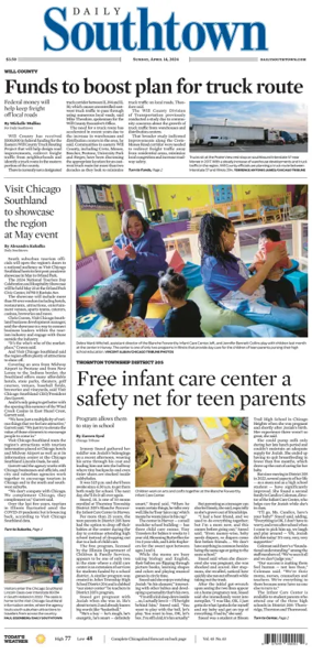 Cover of Daily Southtown (Sunday)