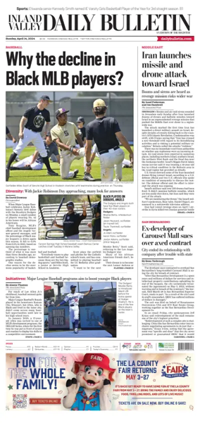 Cover of Inland Valley Daily Bulletin
