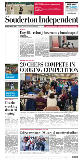 Cover of Souderton Independent