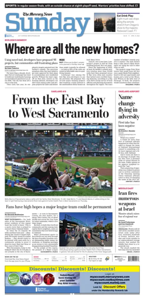 Cover of The Mercury News