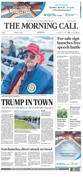 Cover of The Morning Call (Sunday)