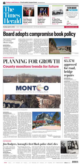 Cover of The Times Herald (Norristown, PA)