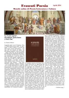 Cover of Frascati Poesia