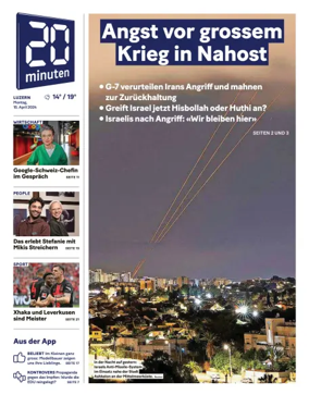 Cover of 20 Minuten - Luzern