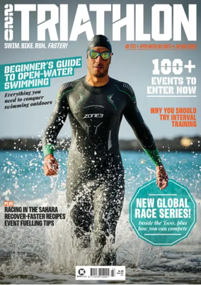 Cover of 220 Triathlon Magazine