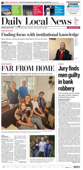 Cover of Daily Local News (West Chester, PA)