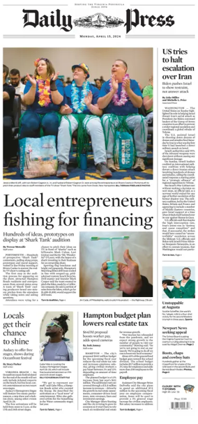 Cover of Daily Press