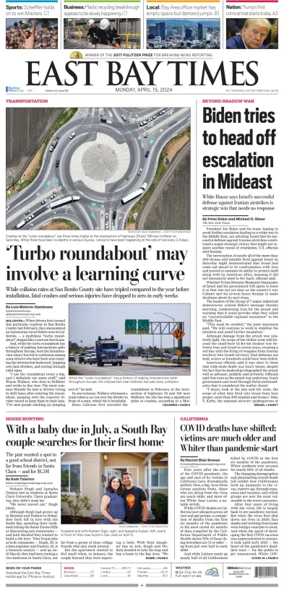 Cover of East Bay Times