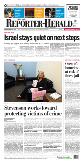 Cover of Loveland Reporter-Herald