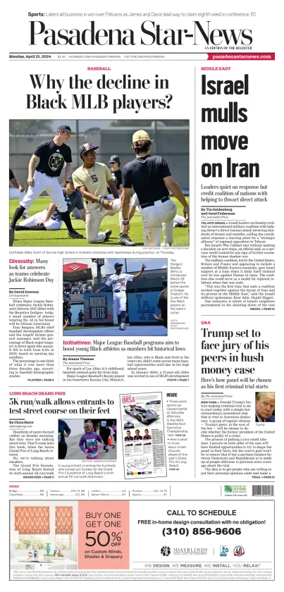 Cover of Pasadena Star-News