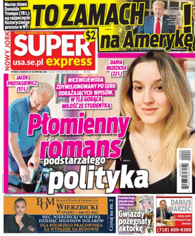 Cover of Super Express Nowy Jork