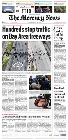 Cover of The Mercury News