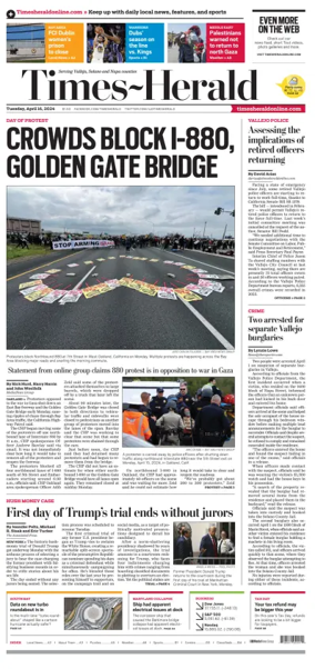 Cover of Times-Herald (Vallejo)