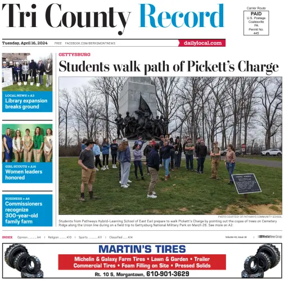 Cover of Tri County Record