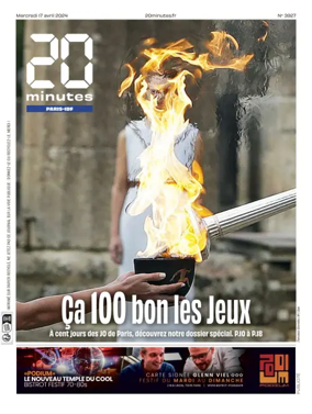Cover of 20 Minutes (Paris)