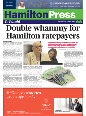 Cover of Hamilton Press