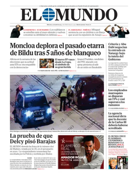 Cover of El Mundo Primera Edición Int
